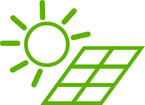 Piktogramm Photovoltaik